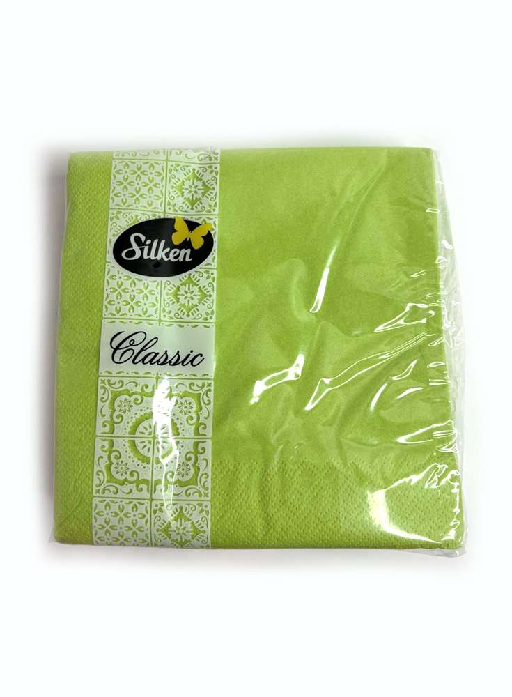 Silken - სილკენ, ხელსახოცი, კლასიკი, სალათისფერი