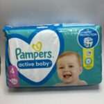 Pampers - პამპერსი, ბავშვის საფენი,  4 ზომა, 9-14 კგ, 70 ც