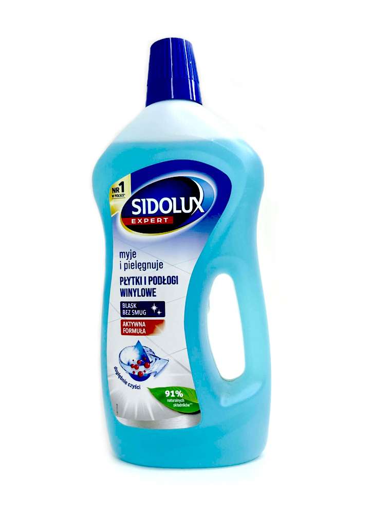 Sidolux - სიდოლუქსი, იატაკის საწმენდი და საპრიალებელი, გრანიტის და მეტლახის, 750 მლ