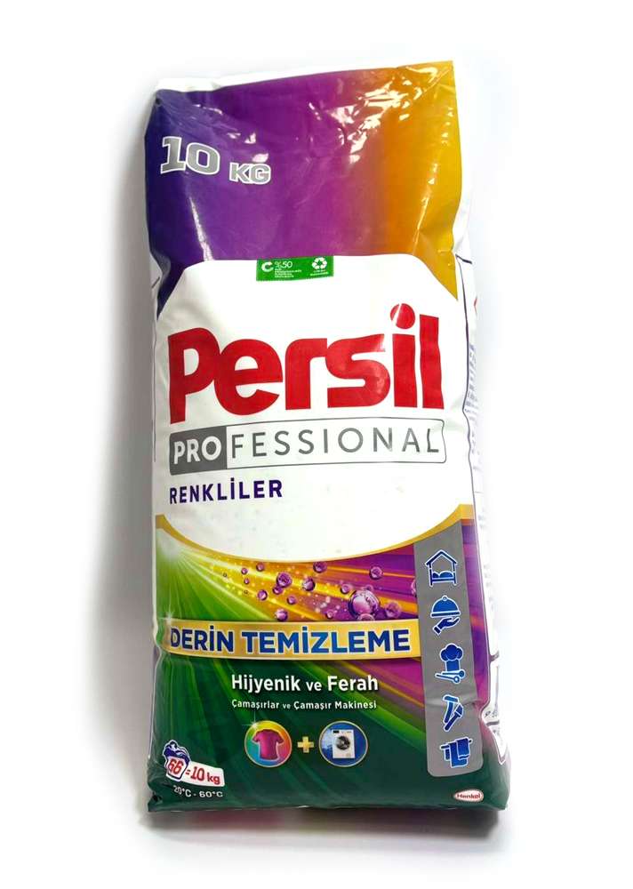 Persil - პერსილი, სარეცხი ფხვნილი, პროფესიონალი, ფერადი, 10 კგ