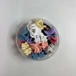 თმის სამაგრი, ფერადები, 24ც