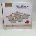 Hotchef – სამზარეულოს ნაკრები, 5 ქვაბი თავსახურით