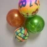 ბურთი, საბავშვო, სხვადასხვა ფერისა და დიზაინის, 1ც.