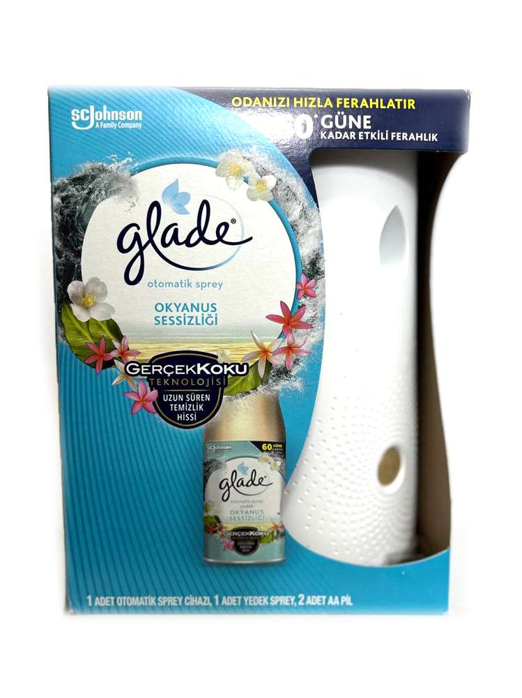 Glade Ocean Oasis ავტომატური აეროზოლური ჰაერის გამწმენდი 269ML